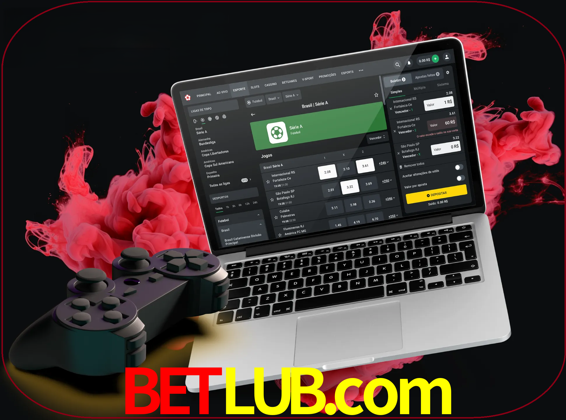 Visite a secção especial de jogos de vídeo em betlub para descobrir em que jogos pode apostar e ganhar muito dinheiro.