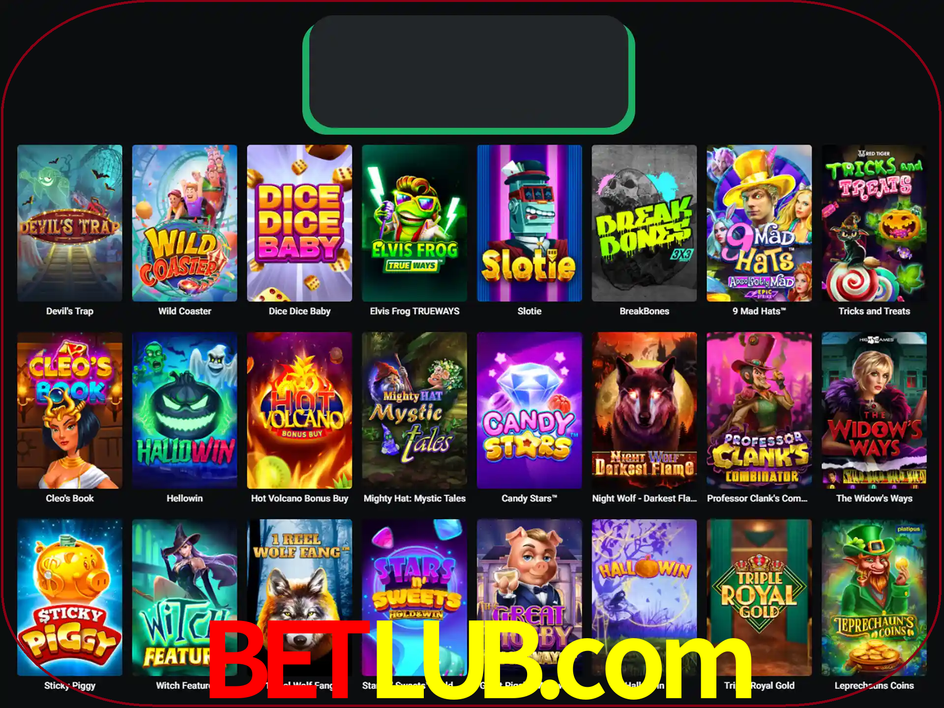 Procure por seus amados jogos de slot.