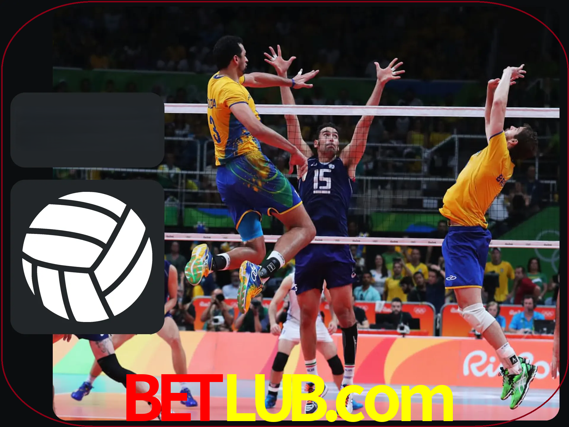 Fazer enormes ganhos apostando nas equipes de vôlei.
